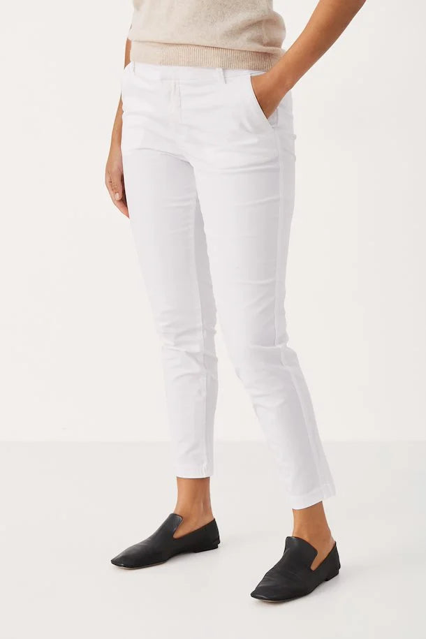 Soffys pant - bright white - Bukser - Helt Dilla AS