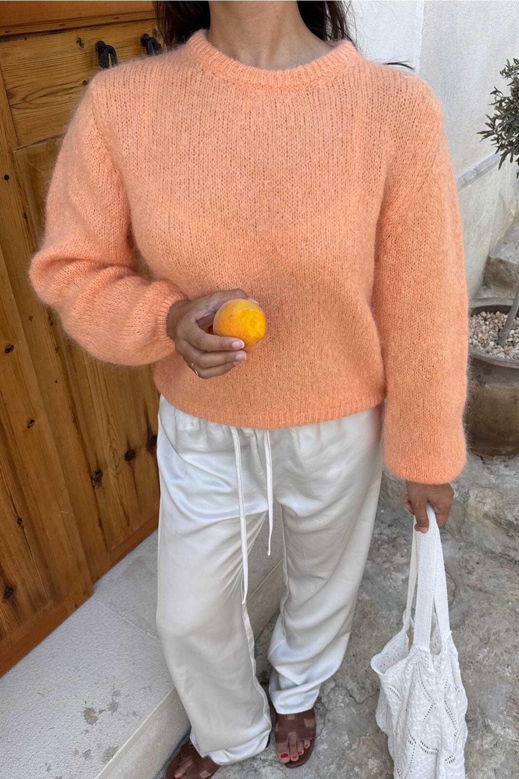 IdaIC Pullover - Orange - Genser - Helt Dilla AS