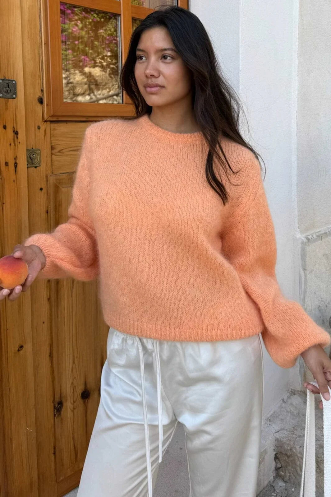 IdaIC Pullover - Orange - Genser - Helt Dilla AS
