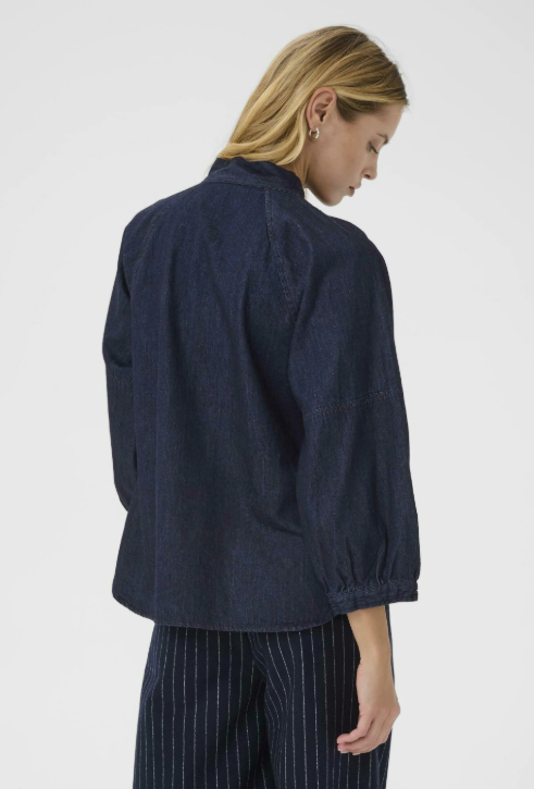 Sassi Skjorte - Rinse Blue Denim - Skjorter - Helt Dilla AS