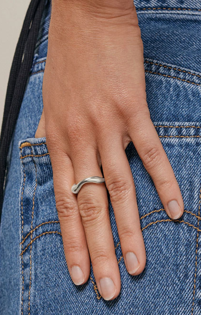 Agnete Small Ring - Silver - Tilbehør - Helt Dilla AS