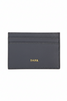 Leather Card Holder Nappa - Steel Blue - Tilbehør - Helt Dilla AS