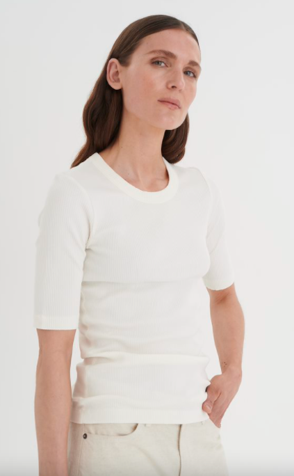 DagnaIW t-skjorte - whisper white - Singlet, Topper & T-skjorter - Helt Dilla AS