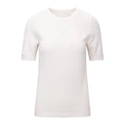 Mertina SS merinoull Top - Cream - Singlet, Topper & T-skjorter - Helt Dilla AS