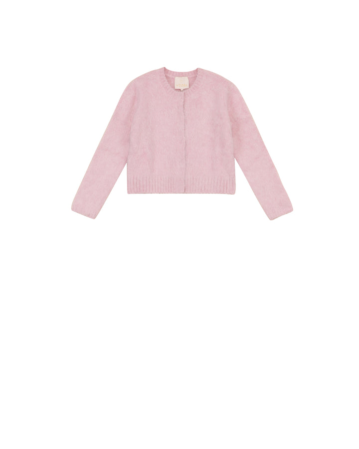 Knit Jacket - Dusty Pink