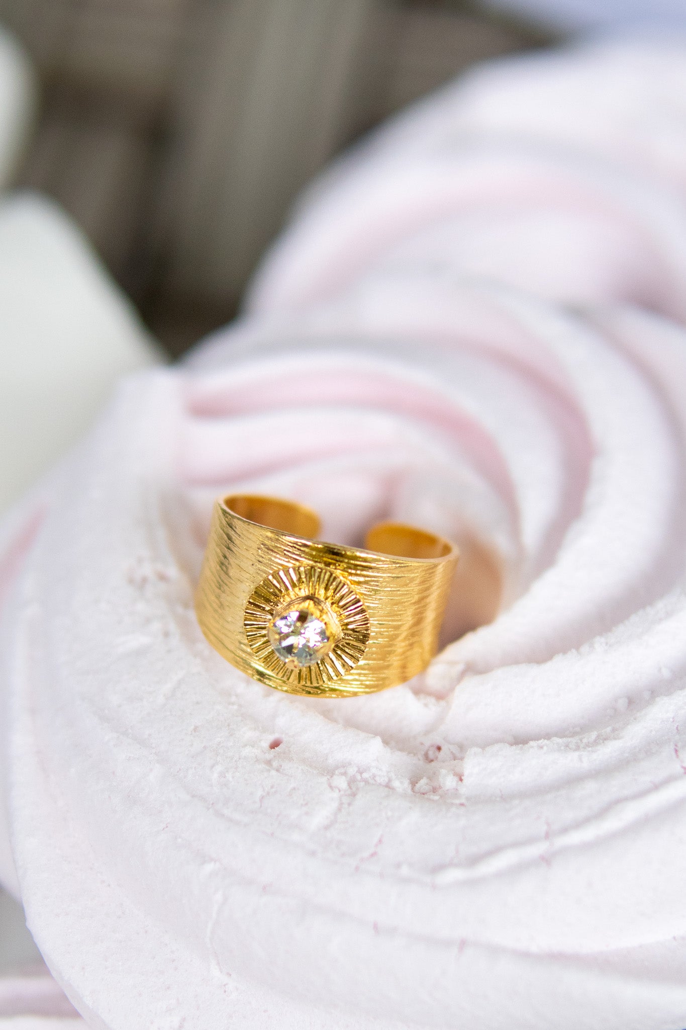 Odessa Ring / Crystal - Tilbehør - Helt Dilla AS