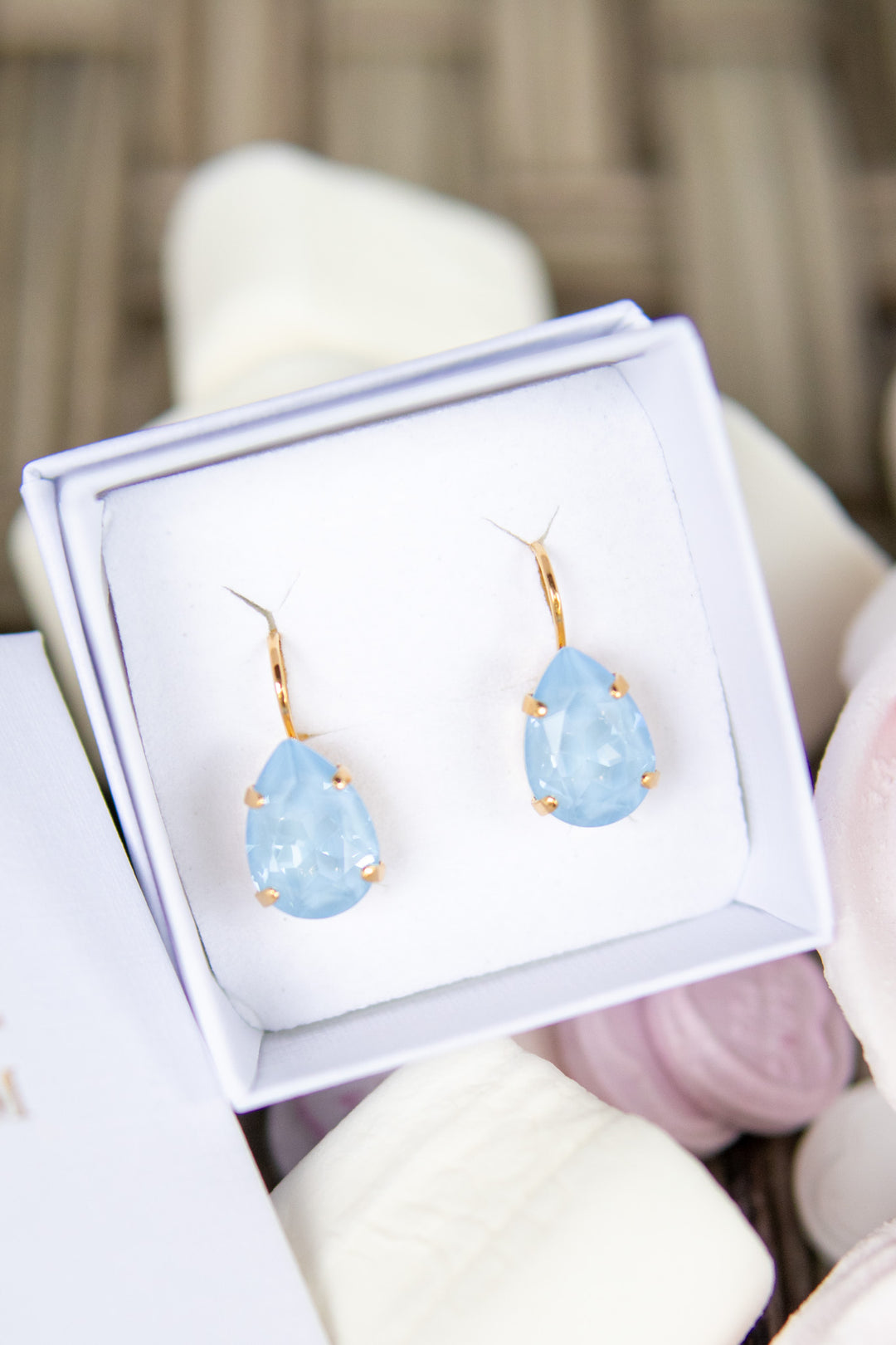 Mini Drop Clasp Earrings - Sky Ignite - Tilbehør - Helt Dilla AS
