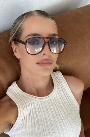 Stevie solbriller - blue /tort - Tilbehør - Helt Dilla AS