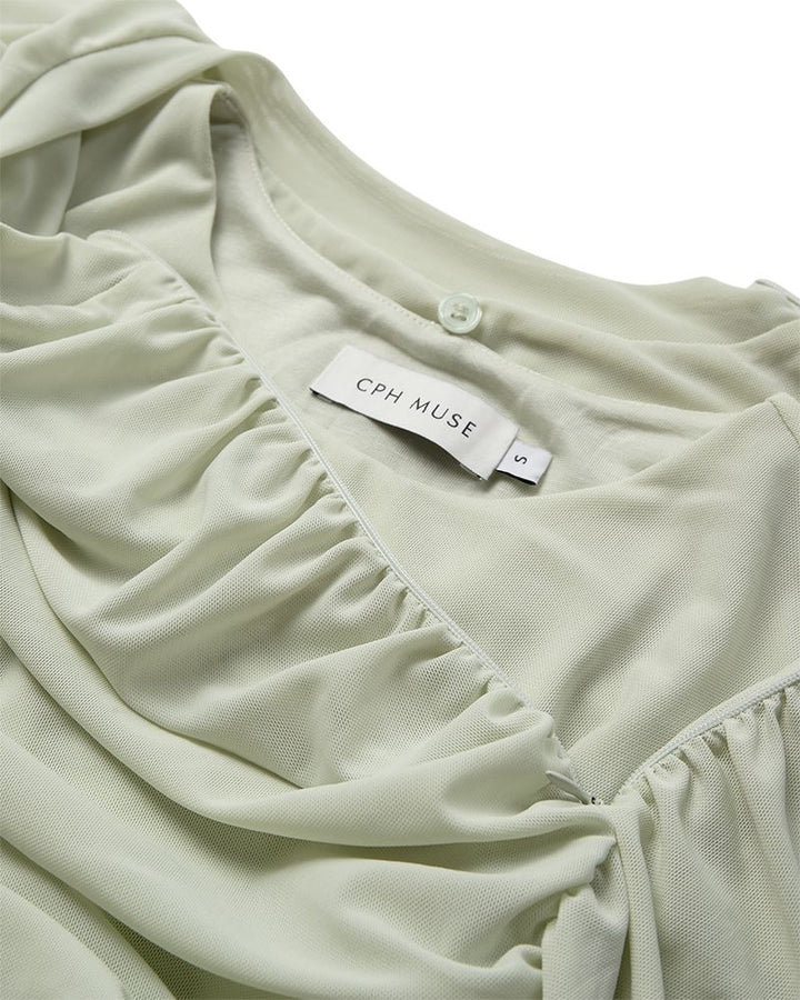 CM Mejse Dress - Green Tint - Kjoler - Helt Dilla AS
