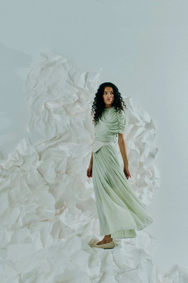 CM Mejse Dress - Green Tint - Kjoler - Helt Dilla AS