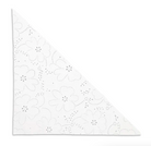 Floral Broderie Bandana Scarf - soft white - Tilbehør - Helt Dilla AS