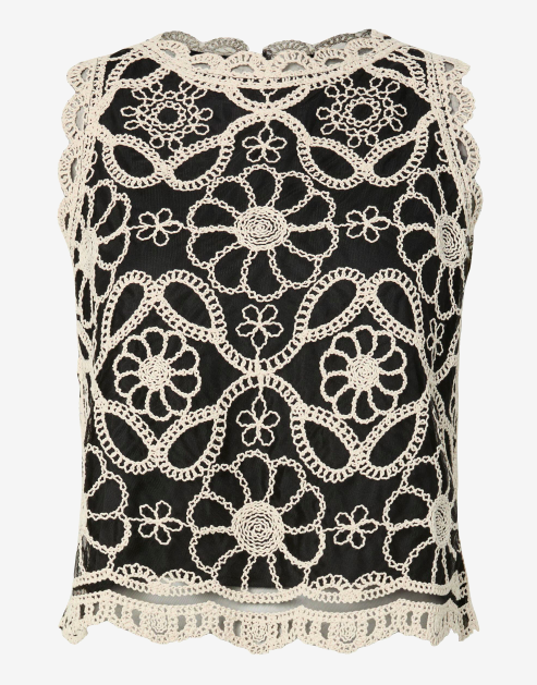 Cilia SL Crochet Top - Fest - Skjørt - Helt Dilla AS