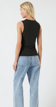 YasPaloma Tank Top - black - Genser - Helt Dilla AS