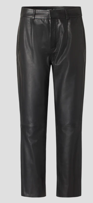 Ali Kylie Leather pant - black