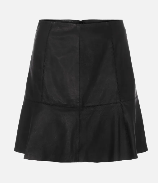 Colly skinn skjørt - svart - Skjørt - Helt Dilla AS