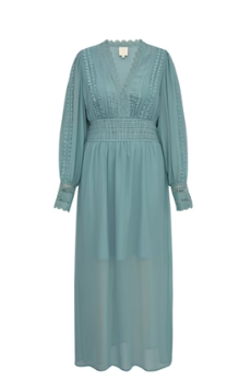 Delia dress - Dusty Blue