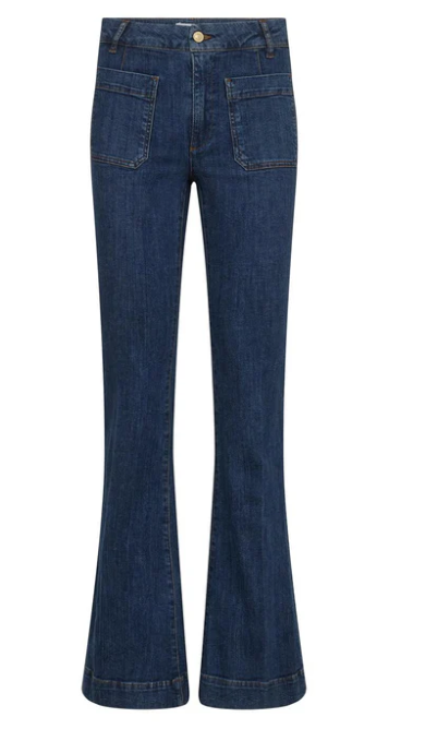 Ann Charlotte Jeans - Wash Middark Nottingham - Jeans - Helt Dilla AS