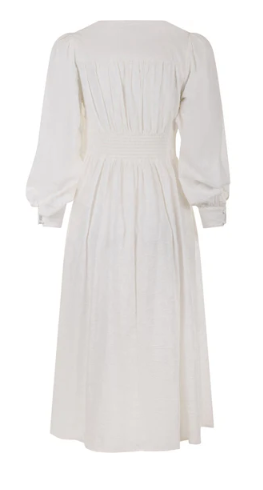 Asti Dress - White - Kjoler - Helt Dilla AS