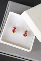 Leah earrings - rose combo - Tilbehør - Helt Dilla AS