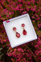 Mini Drop Earrings - Light Siam - Tilbehør - Helt Dilla AS
