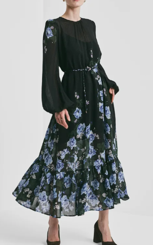 Georgette Relaxed Dress - Amadora - Kjoler - Helt Dilla AS