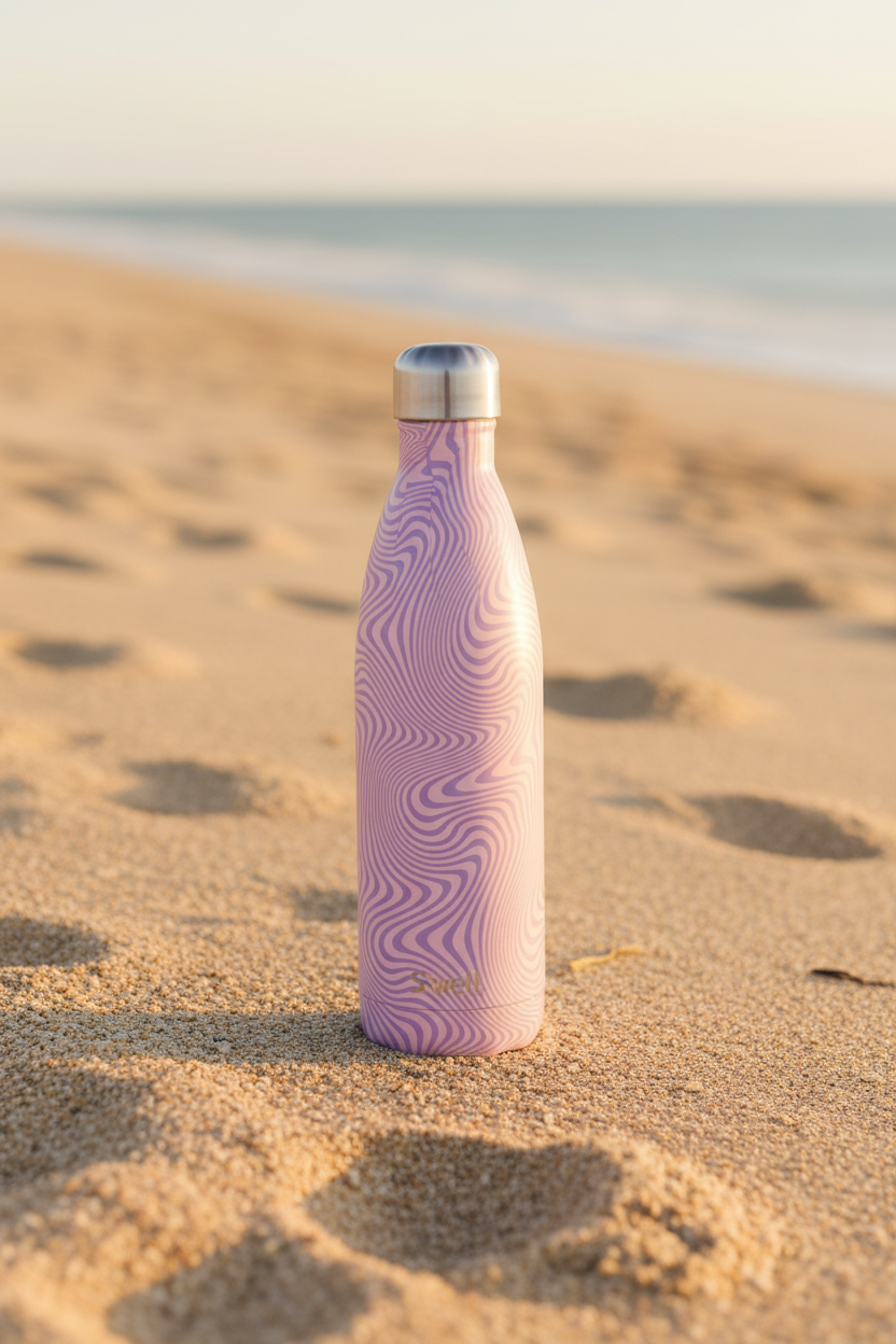 Lavender swirl flaske 500 ml - - Tilbehør - Helt Dilla AS