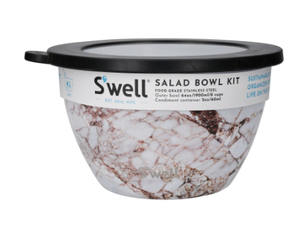 Salad bowl kit - Calacatta gold - 1900 ml - Tilbehør - Helt Dilla AS