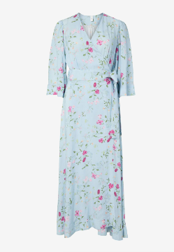 Savanna 3/4 Wrap Long Dress - Skyway Botalia - Kjoler - Helt Dilla AS
