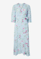 Savanna 3/4 Wrap Long Dress - Skyway Botalia - Kjoler - Helt Dilla AS