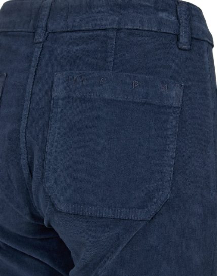 Ann Charlotte Jeans Baby Cord - Deep Navy BLue - Jeans - Helt Dilla AS