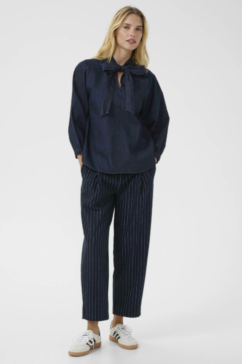 Sassi Skjorte - Rinse Blue Denim - Skjorter - Helt Dilla AS