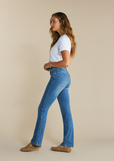 Babette jeans - Stone Used L33