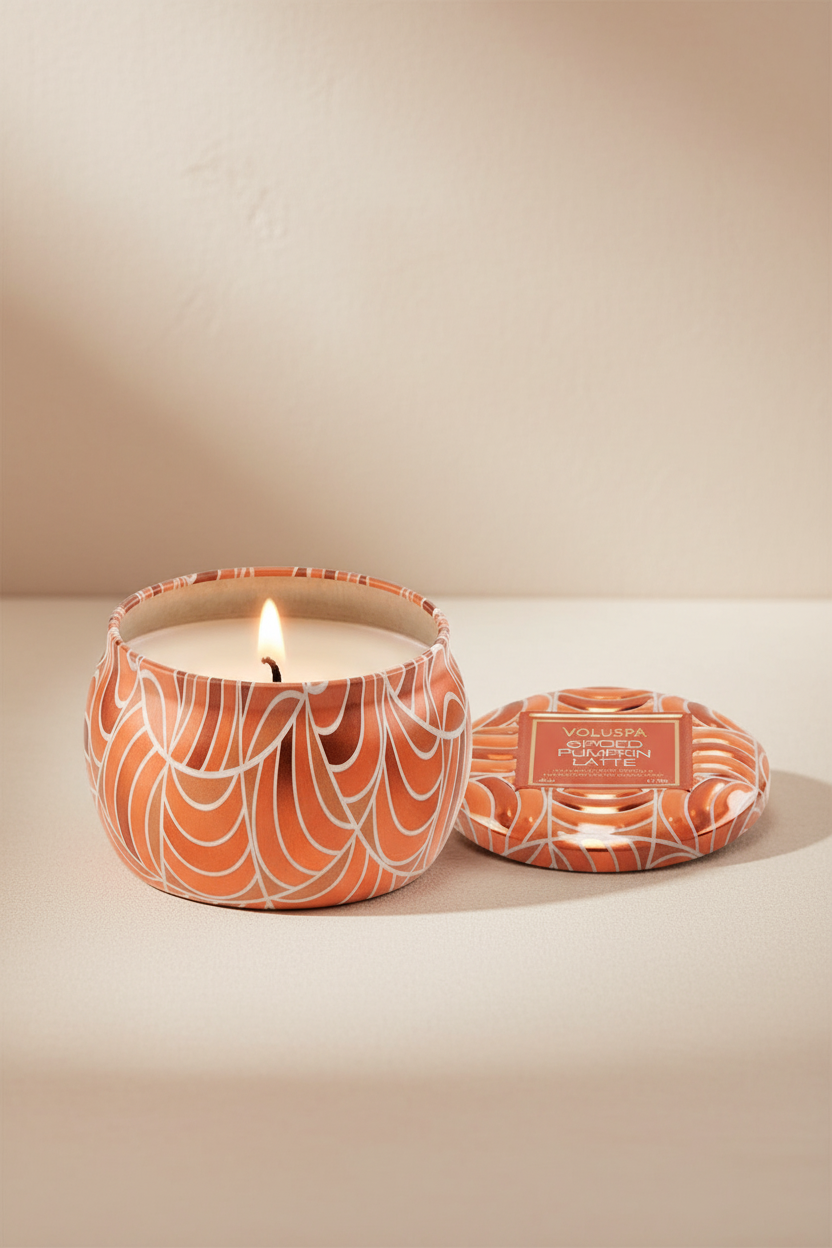 Spiced Pumpkin Latte 1-wick - 25t - Tilbehør - Helt Dilla AS