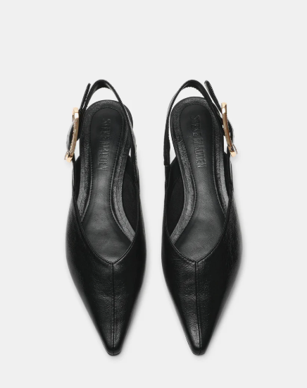 Sianna - Black Leather - Sko - Helt Dilla AS
