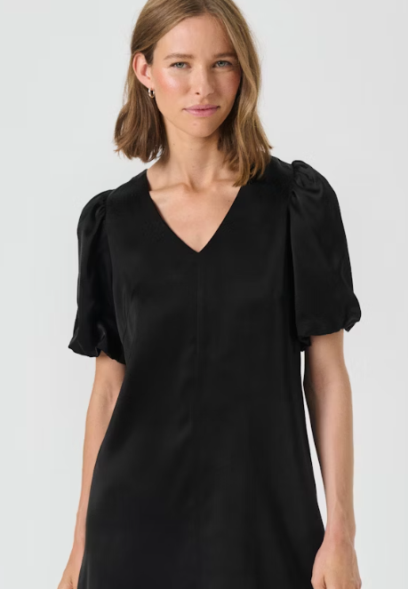 ulva dress - Black - Kjoler - Helt Dilla AS