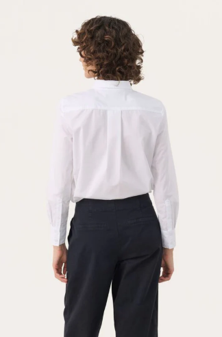 Nimini Shirt - Bright White - Skjorter - Helt Dilla AS