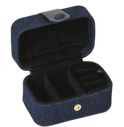 Day denim jewelry box mini - dark denim - Tilbehør - Helt Dilla AS