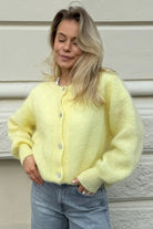 IdaIC Cardigan - Yellow - Cardigans - Helt Dilla AS