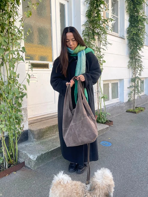 Suede Dalliea Bag - Adobe - Tilbehør - Helt Dilla AS