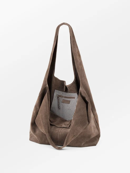 Suede Dalliea Bag - Adobe - Tilbehør - Helt Dilla AS