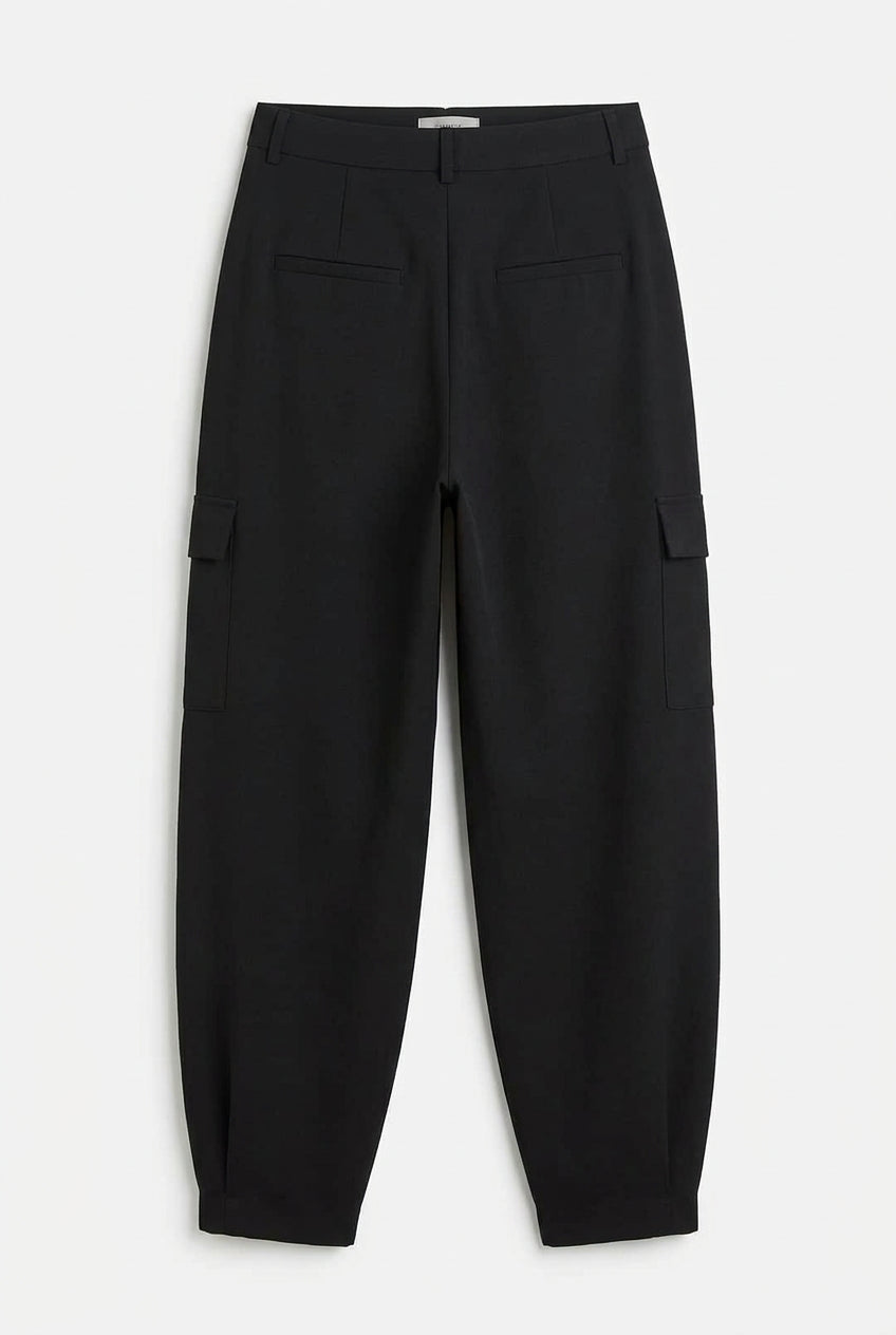 BillieGO Barrel Pants - Black - Bukser - Helt Dilla AS