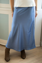 Bovary Skirt - Smoke Blue - Skjørt - Helt Dilla AS