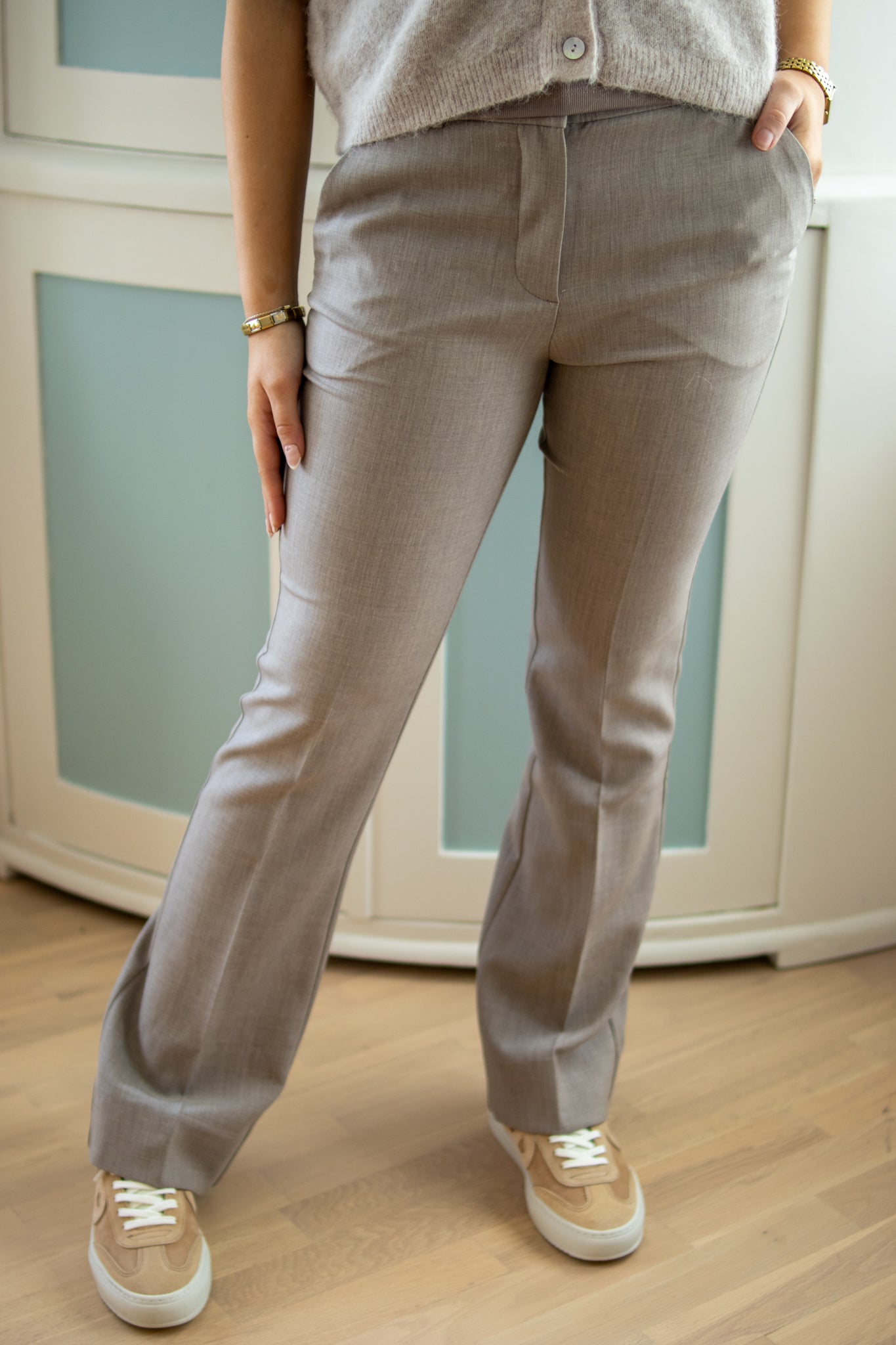 ClaraFV Regular - Oak melange - Bukser - Helt Dilla AS