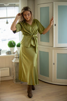 Bovary Skirt - Sage Green - Skjørt - Helt Dilla AS