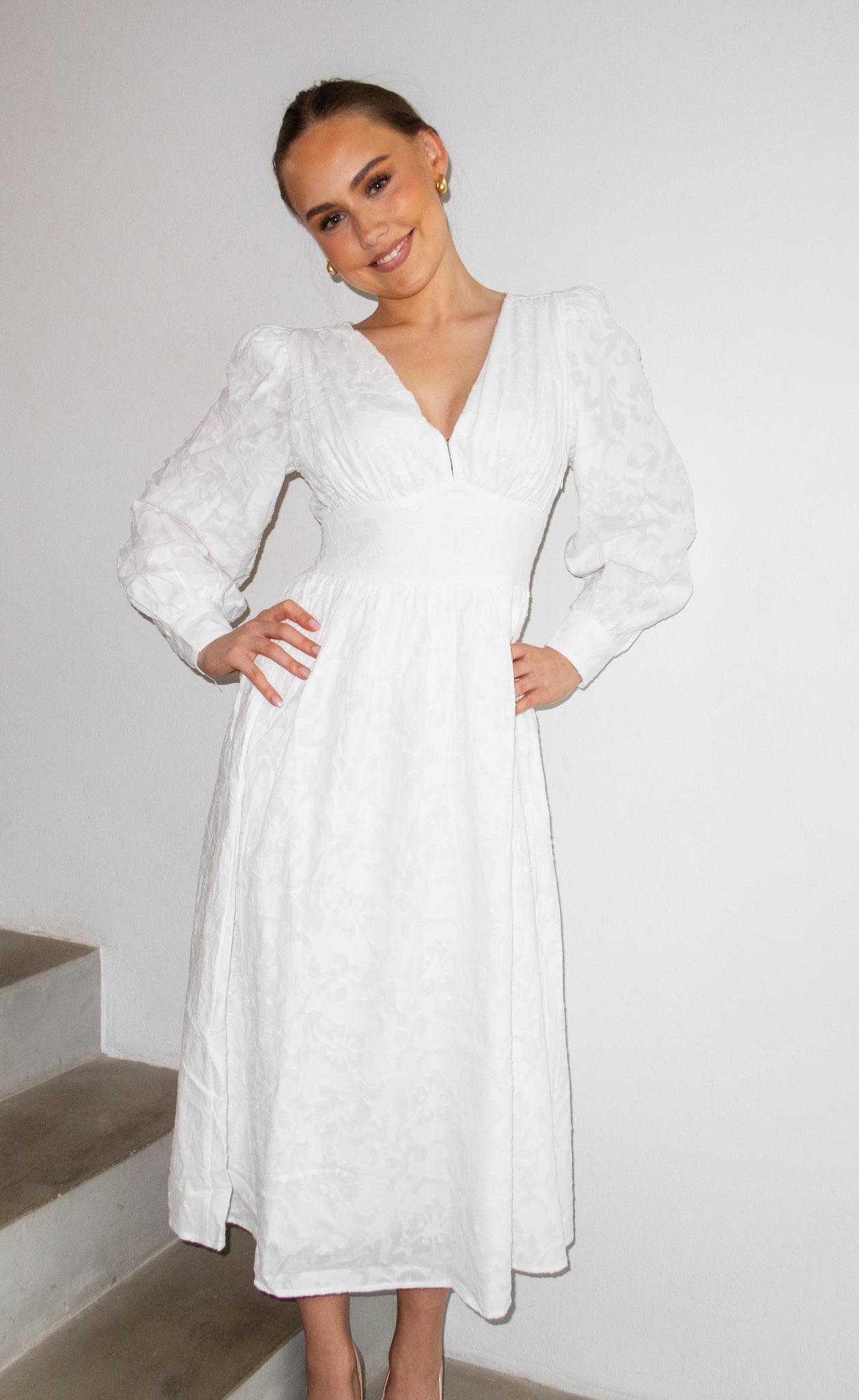 Asti Dress - White - Kjoler - Helt Dilla AS