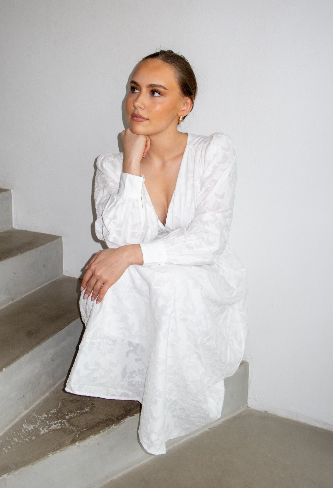Asti Dress - White - Kjoler - Helt Dilla AS