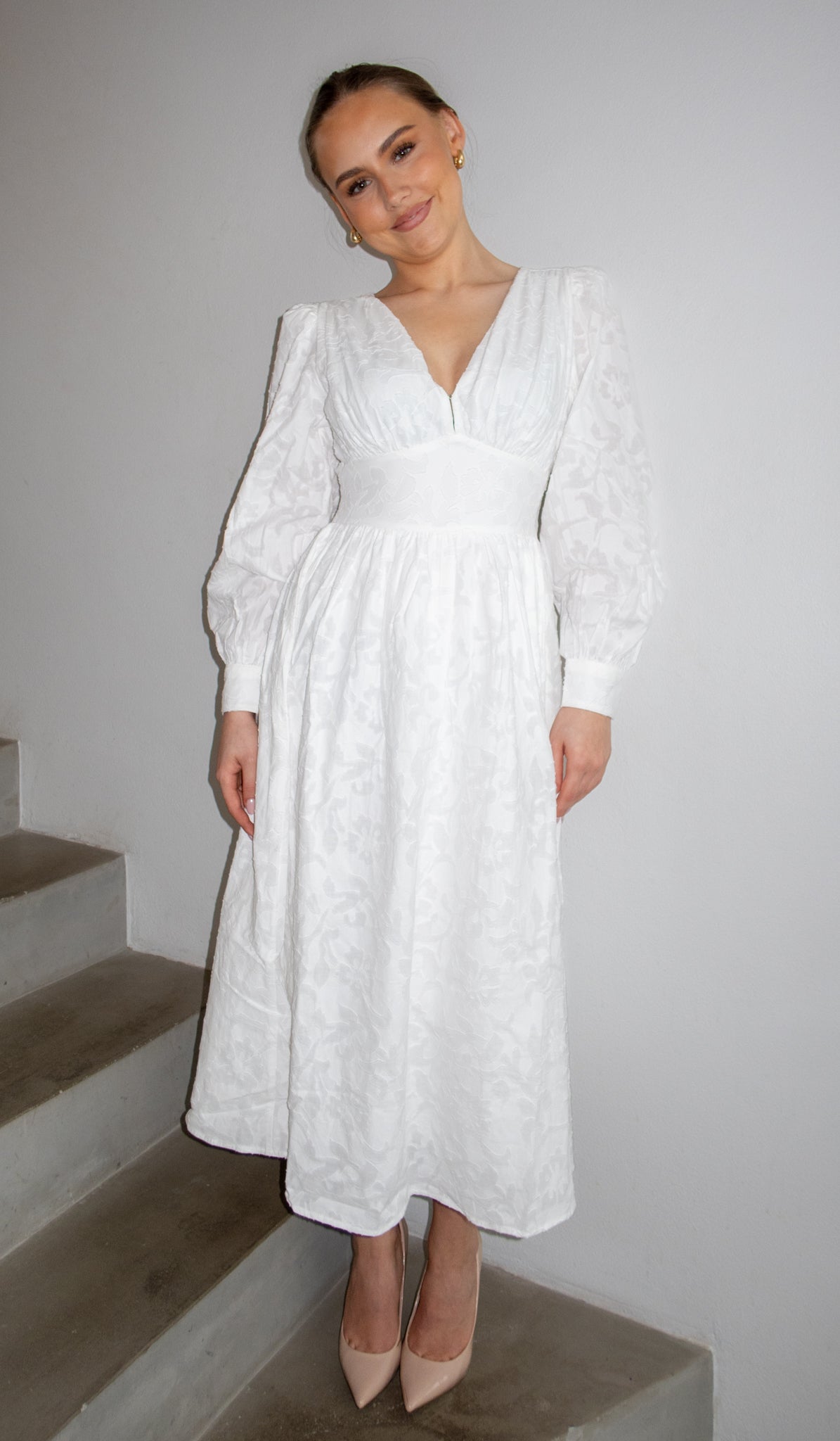 Asti Dress - White - Kjoler - Helt Dilla AS
