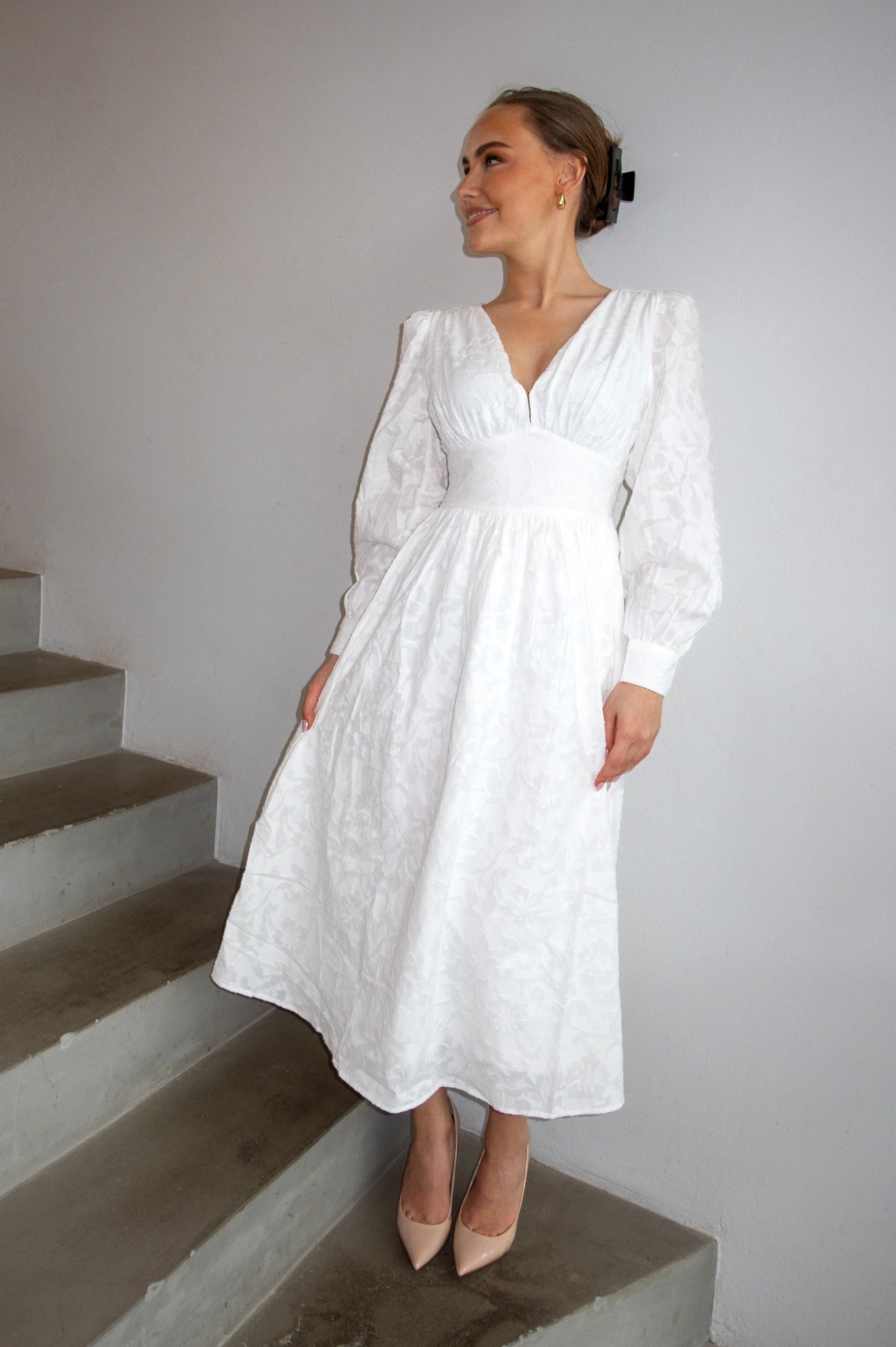 Asti Dress - White - Kjoler - Helt Dilla AS