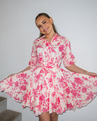 Gatinara dress - pink - Kjoler - Helt Dilla AS