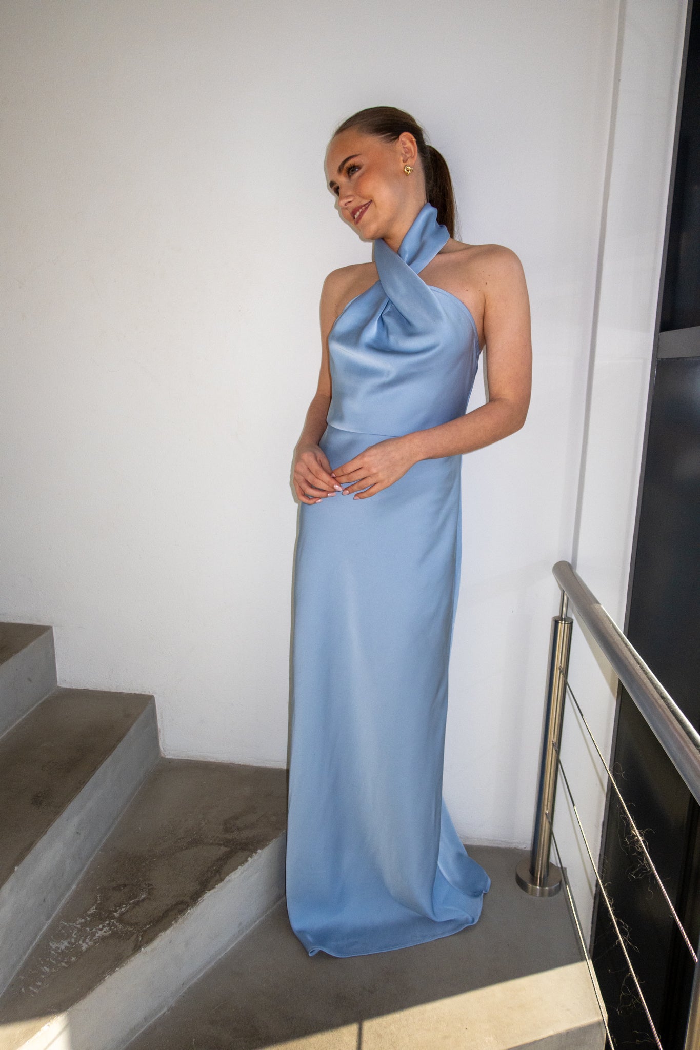 Dolores dress - soft chambray - Kjoler - Helt Dilla AS